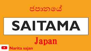 LIVE IN SAITAMA  පරිස්සමෙන් සයිතමා වල 埼玉県 japan naritasajan sinhala 埼玉県 [upl. by Constance]