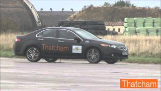 Thatcham  Honda Accord ESC Test [upl. by Giwdul657]