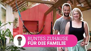 Spektakulärer Umbau junge Familie baut alte Scheune aus und macht sie bunt  ARD Room Tour [upl. by Benil]