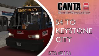 OMSI 2 Cayuga 54 to Keystone City [upl. by Haeli570]