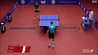 Felix Köhler GER vs Tobias Hippler GER  R16  2020 Düsseldorf Masters 2 [upl. by Richardson]