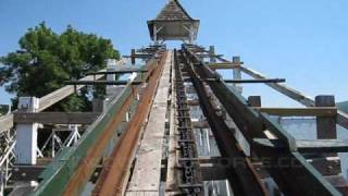 Leap The Dips Front Seat onride POV Lakemont Park [upl. by Luby]