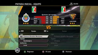 FIFA 11 PS2 Gameplay  Guadalajara vs Chiapas [upl. by Short]