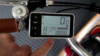 Dyson Bikes Tilba Electric Bike Display overview and operation instructions [upl. by Eneroc]