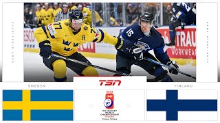 Sweden vs Finland HIGHLIGHTS  2024 Mens World Hockey Championships [upl. by Diamond]