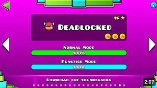 Deadlocked Geometry Dash Musicgeometrydash deadlocked [upl. by Algy]