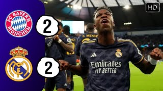 Real Madrid vs Bayern Munchen 22  Highlights All Goals Liga Champions 2024 [upl. by Mastrianni]