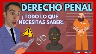 💥 DERECHO PENAL ¿Qué es【Todo EXPLICADO en Materia Penal】 [upl. by Felicity634]