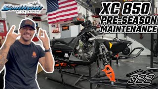 POLARIS XC 850 PRE SEASON INSPECTION DON’T GET STRANDED THIS WINTER BEGINNER MECHANIC [upl. by Nevuer]