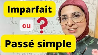 Limparfait ou le passé simple ne faites plus lerreur لا تخطئ بعد اليوم [upl. by Priscella]