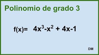 Funciones polinómicas  regla de ruffini  ejercicio 1 [upl. by Eloken192]