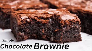 BROWNIE ഒരു simple brownie recipe  chocolate brownie in malayalam [upl. by Nadbus]