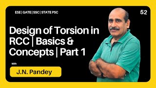 Design of Torsion in RCC  Basics amp Concepts  Part 1  Lecture 52 [upl. by Flss701]