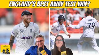 Englands BEST AWAY WIN Reliving the Hyderabad Test because why not  Wisden Cricket Podcast [upl. by Dorca]