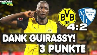 Dank Guirassy amp Adeyemi BVB 42 Sieg gegen Bochum  Analyse [upl. by Nolan]