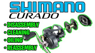 Shimano Curado 200K Fishing Reel  Repair 🔧 Disassembly  Maintenance  Broken  Fix [upl. by Osnofla]