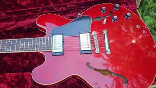 깁슨 es335 식스티스 헤리테지 체리 Gibson Sixties heritage Cherry parts3 gibson 깁슨 335 339 머피 custom 60 [upl. by Cirtemed2]