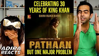 Pathaan First Look Reaction  Pathaan Teaser Reaction  Shah Rukh Khan Motion Poster [upl. by Saravat844]