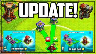 Clash of Clans Update  MERGE Defenses Sneak Peek 2 [upl. by Bryn]