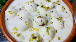 EASY RASMALAI RECIPE  EID SPECIAL HOW TO MAKE HOMEMADE RASMALAI [upl. by Iinde]