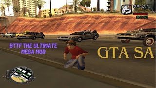 GTA BTTF MOD EPIC COP CHASES AND CRAZY STUNTS [upl. by Arvo150]