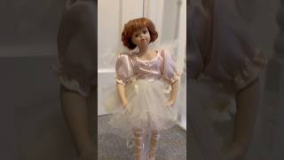 Ballerina Porcelain Doll With Wings [upl. by Ettenim]