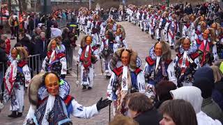 Fasnet Schwenningen 2019 Hansele Narresoma Stadtmusik Narrenmarsch Hansele Sprung [upl. by Barbie306]