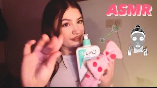 ASMR je prend soin de ton visage💆🏻‍♀️🎀 [upl. by Calvina]