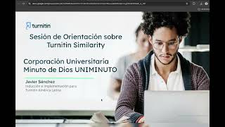 Capacitación Turnitin similarity  Sesión 1  07102024 [upl. by Aicnelav939]