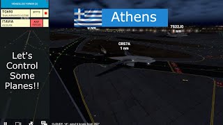 🇬🇷 Athens Tower Mania Taking Control at LGAV in RFS [upl. by Narda272]