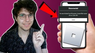 How To Fix Error 267 Roblox Mobile [upl. by Surazal314]