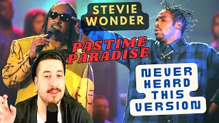 Stevie Wonder  Pastime Paradise Reaction [upl. by Telfore]