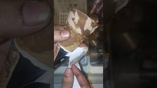 Chocolate King Cone icecream unwrapping shorts plzsubscribe youtubeshorts [upl. by Kerat4]