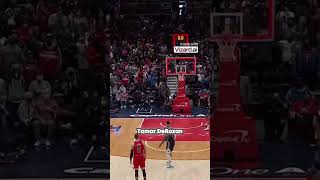 Derozan Delivers GameWinning Shot nba basketball youtubeshorts nbahighlights fyp [upl. by Rinaldo]