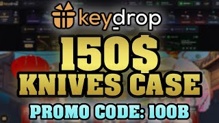 KEYDROP KNIVES CASE OPENING  KEYDROP PROMO CODE  Best KeyDrop Free Cases amp Codes 2024 [upl. by Euk]