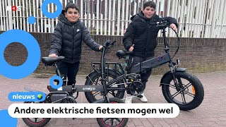 Fatbikes niet welkom bij verkeersexamen op school [upl. by Eissen]