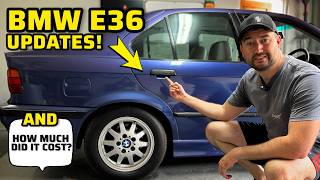 Updating the BMW E36 Exterior amp Answering all your Questions  BMW E36 328 Project [upl. by Panter244]