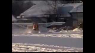 Kitfox Trailer Park Flying on Skis Rednecking [upl. by Leticia876]