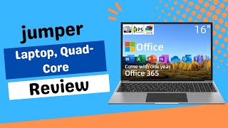 jumper Laptop QuadCore Intel Celeron CPU Compact Power for OntheGo [upl. by Hurlee439]