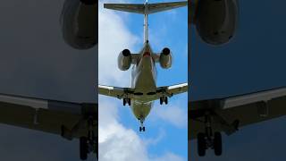 BOMBARDIER CHALLENGER 350 VISTAJET VAXJO TO AMSTERDAM LANDING SCHIPHOL AIRPORT  PLANE SPOTTING [upl. by Nitsur]