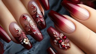 Best Nail Art Ideas Tutorial  Beautiful Nail Art Compilation natde [upl. by Yerak216]