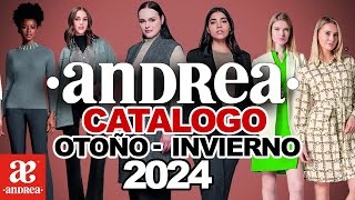 Lo mejor del Catálogo ANDREA Otoño Invierno 2024 [upl. by Ashla]