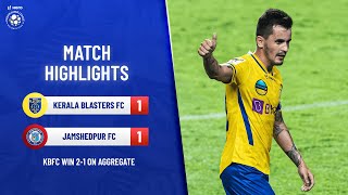 Highlights  Kerala Blasters FC 11 Jamshedpur FC  SemiFinal 1  2nd Leg  Hero ISL 202122 [upl. by Kasey]