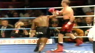 WOW WHAT A KNOCKOUT  Nigel Benn vs Danny Perez Full HD Highlights [upl. by Lanor845]