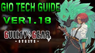 Guilty Gear Strive Giovanna Pressure Guide ver 118   Guilty Gear Strive Season 2 guide [upl. by Atiuqnahs325]