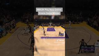 Iconic Game Winner From LeBron 😱🥶 nba2k nba2k25 nba2k24 nba2k23 gaming gameplay [upl. by Ennovoj]