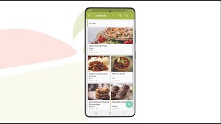 COOKmate  My personal recipe organizer  Android preview [upl. by Neff]