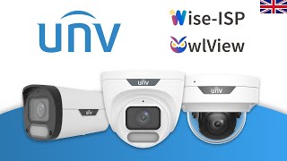 🔵Uniview  WiseISP the IP camera technology that turns night into day [upl. by Akinirt244]