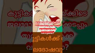 തടയാം മഴക്കാലത്ത് കുഞ്ഞുങളിലെ ജലദോഷം തുമ്മൽ മൂക്കടപ്പ് yt ytshorts childrenhealth malayalam [upl. by Laenaj]