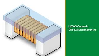 Max Echo HBW series wire wound ceramic Inductor [upl. by Matlick]